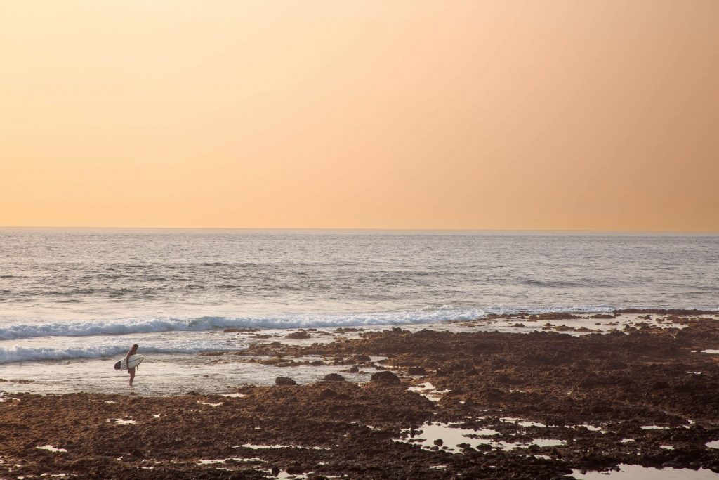 Playa las americas, le paradis des surfeurs