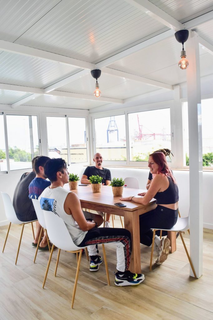 Coworking space ostello Las Palmas Las Canteras