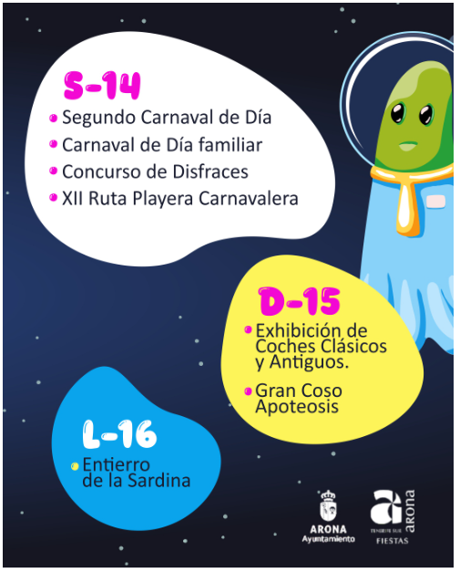 Spettacolo Drag Queen del Carnevale di Arona, Los Cristianos, Tenerife