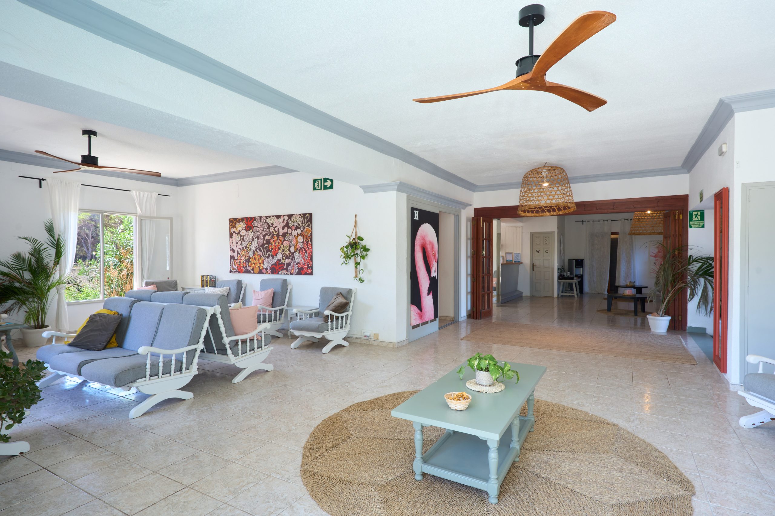 Beach chill and pool Hotel/Hostel Flamingo by Nest in Es Canar Ibiza