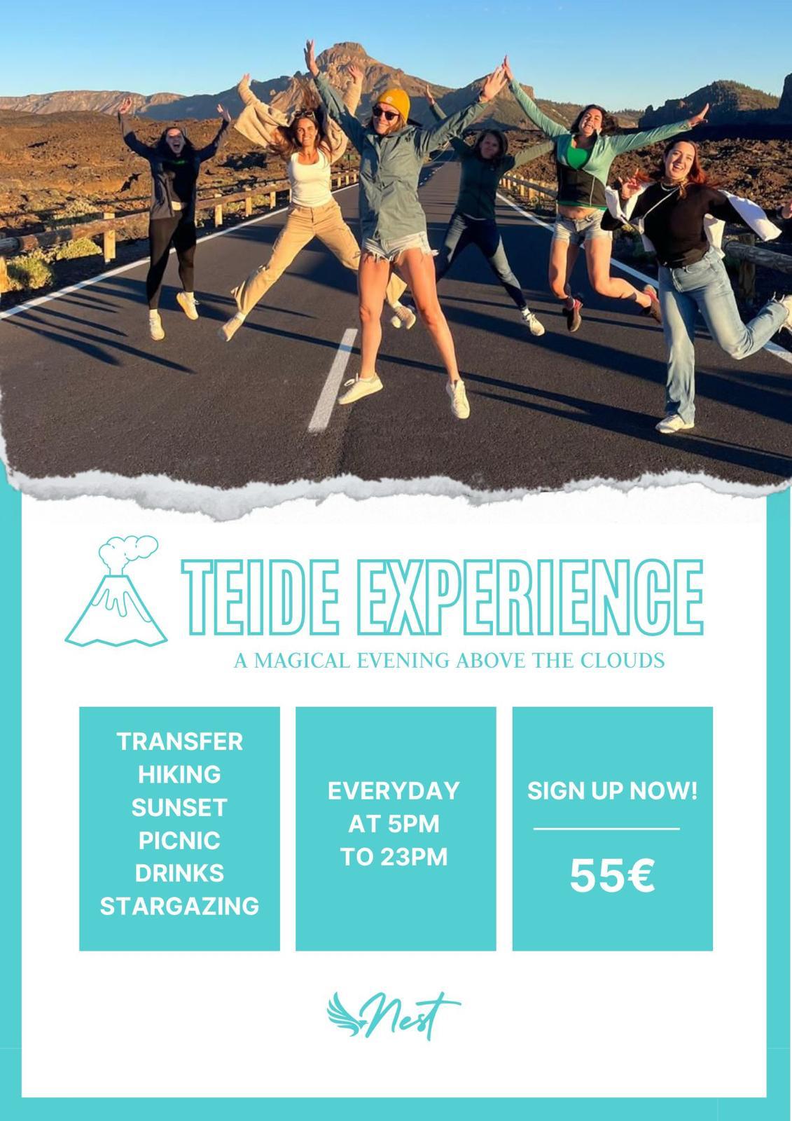 🌋 Tour Atardecer y Estrellas Teide – ¡Eventos Épicos en Tenerife!