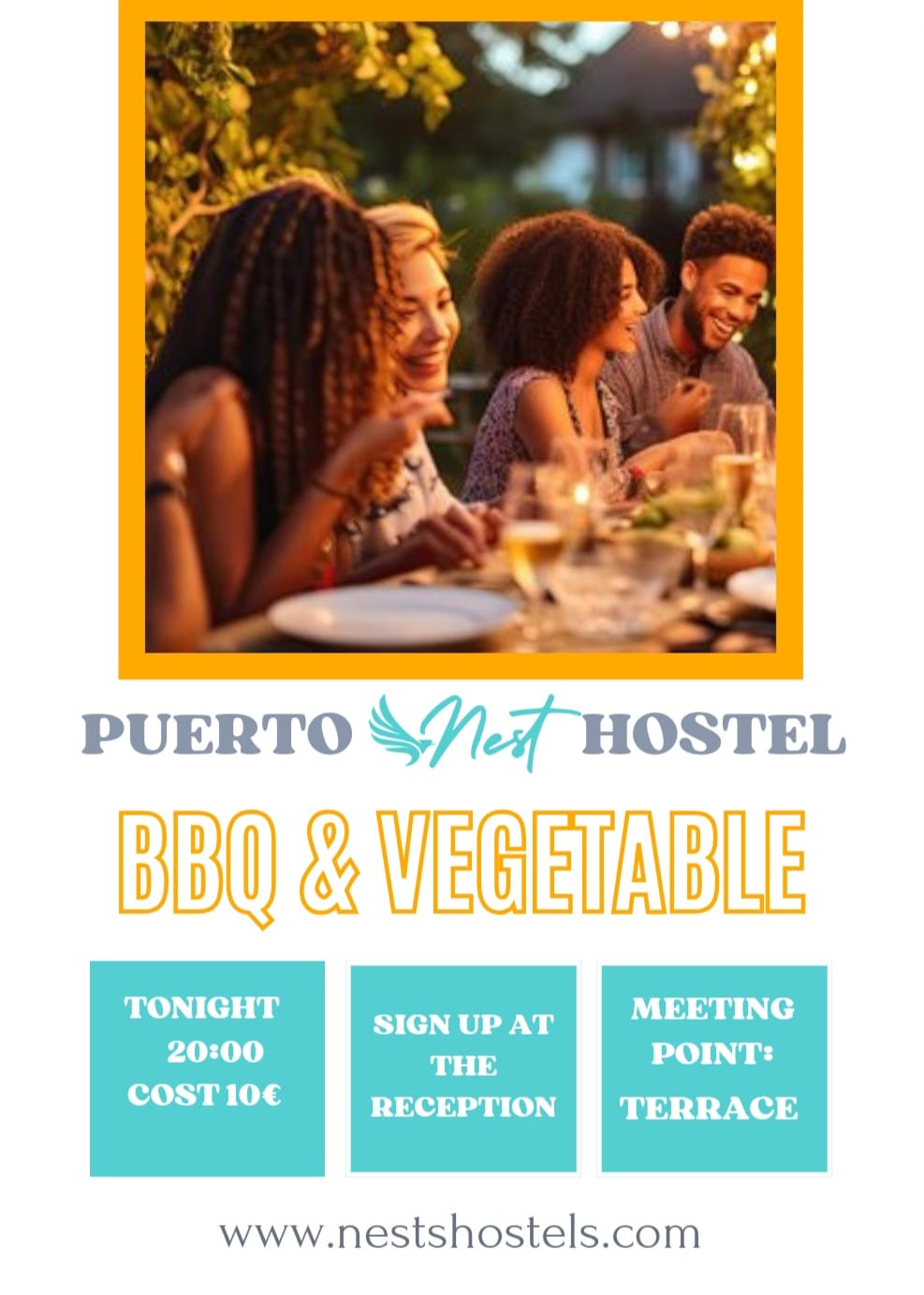 BBQ & Vegetable Night