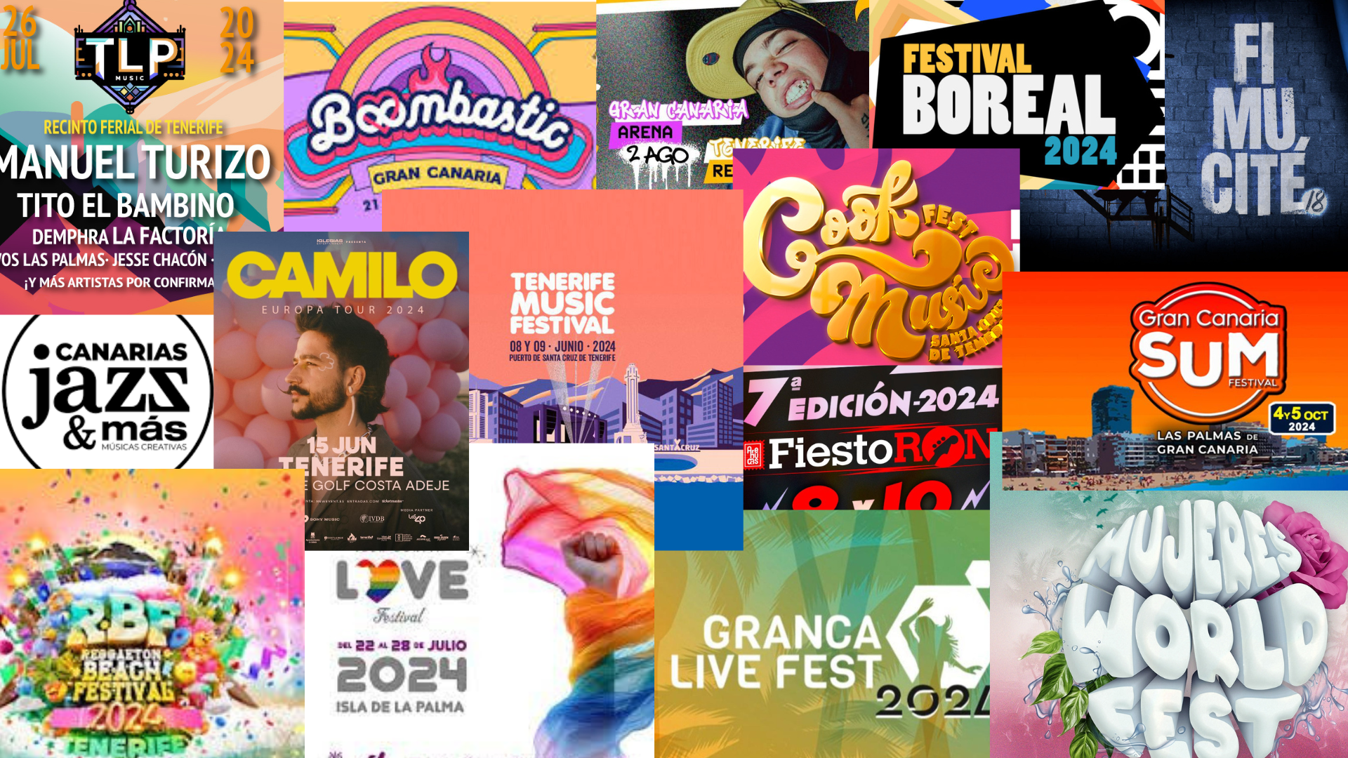 Disfruta de los Mejores Festivales y Conciertos en Tenerife y Gran Canaria este verano