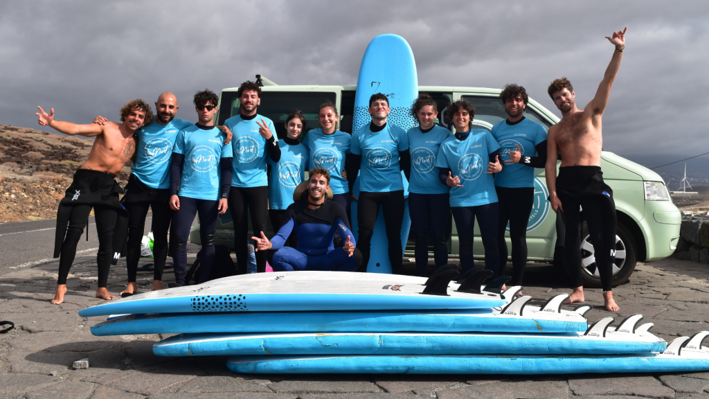 Surf Camp und organisierte Aktivitäten ¡Reserviere dein Gruppenerlebnis!