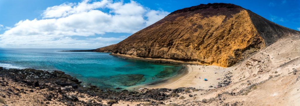Yellow Mountain Beach South Tenerife