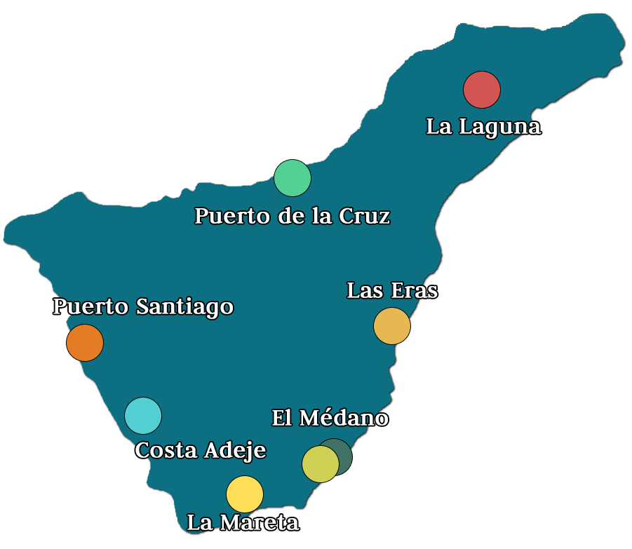 Ostelli per Giovani, Viaggiatori e Nómadi Digitali - Sud e Nord di Tenerife